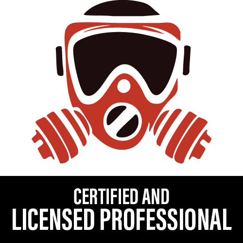 Certified and Licensed badge